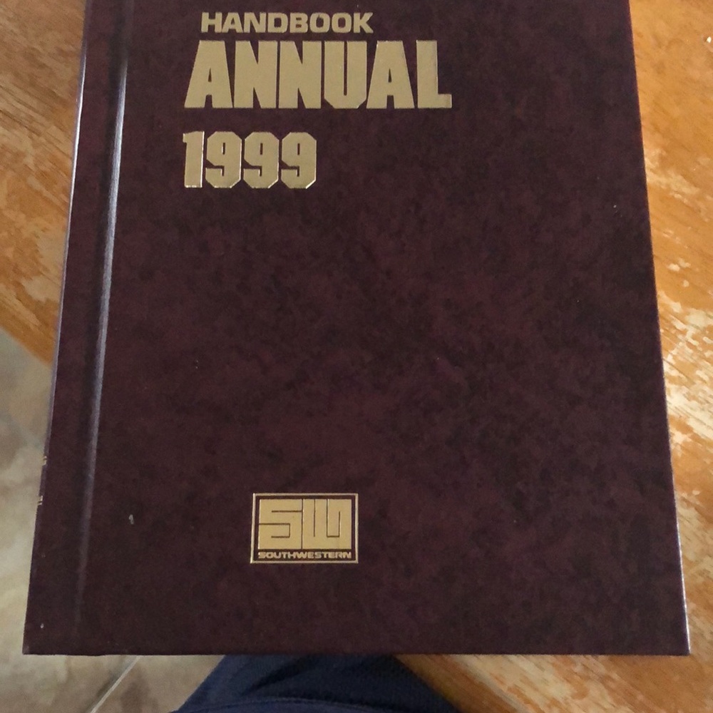 Southwest 1999 Handbook